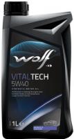 Моторное масло Wolf Vitaltech 5W-40 1л