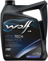 Моторное масло Wolf Vitaltech 5W-40 PI C3 4л