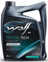 Моторное масло Wolf Officialtech 0W-20 MS-V 5л 