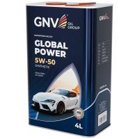 Моторное масло GNV Global Power 5W-50 4л
